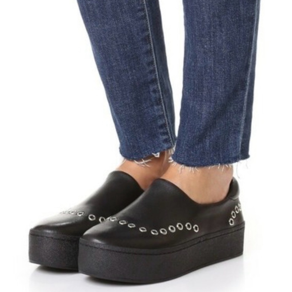 Opening Ceremony Platform Gromet Slip-On Sneakers 
(vintage)